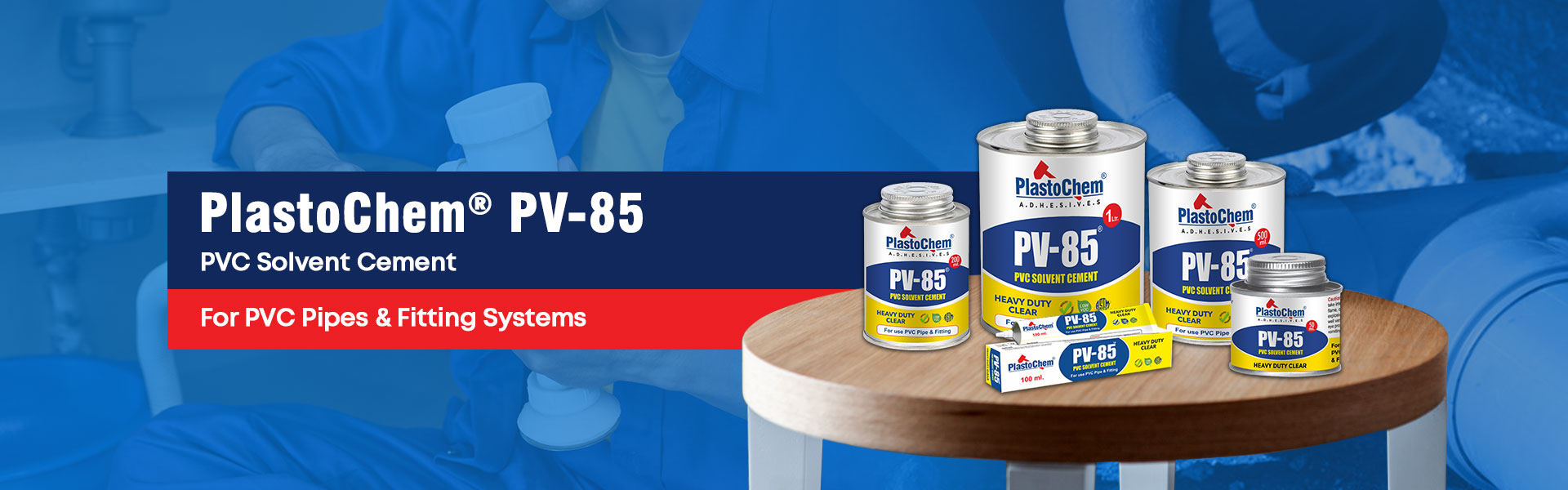 Plastochem PV-85 pvc solvent cement