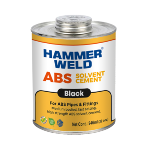 HammerWeld abs solvent cement